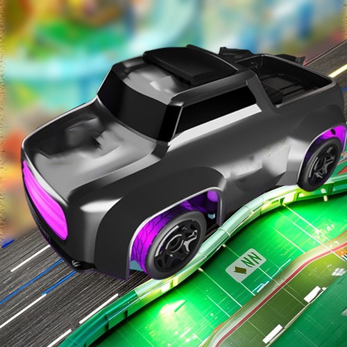 Drift car grey - rc,